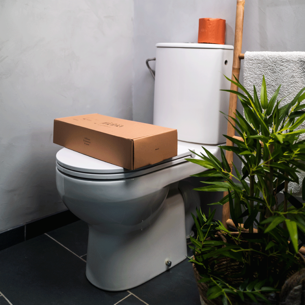Gif Installation bidet Jhana kit toilettes japonaises
