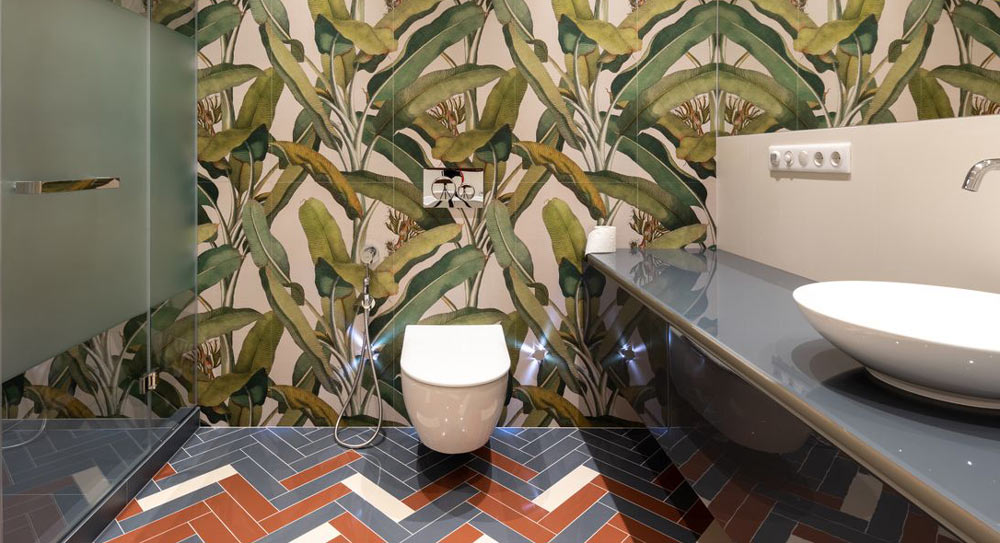 papier peint toilette